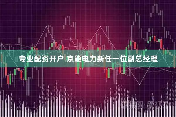 专业配资开户 京能电力新任一位副总经理